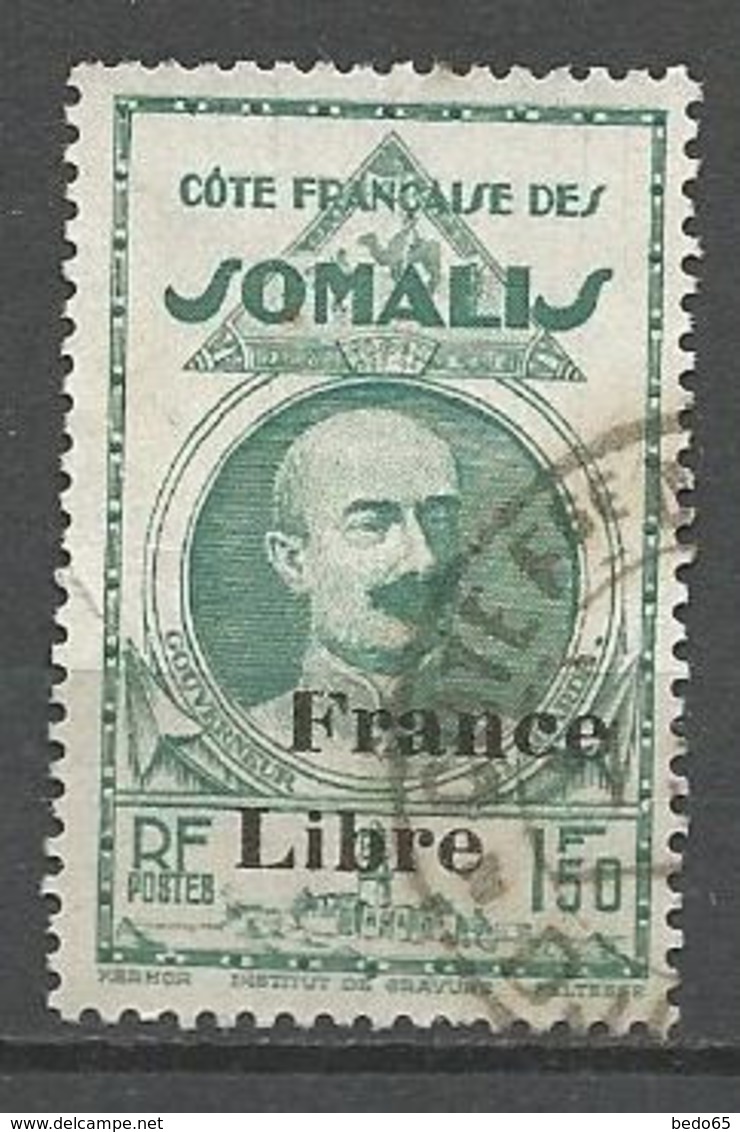 COTE DES SOMALIE N° 223 OBL - Usati