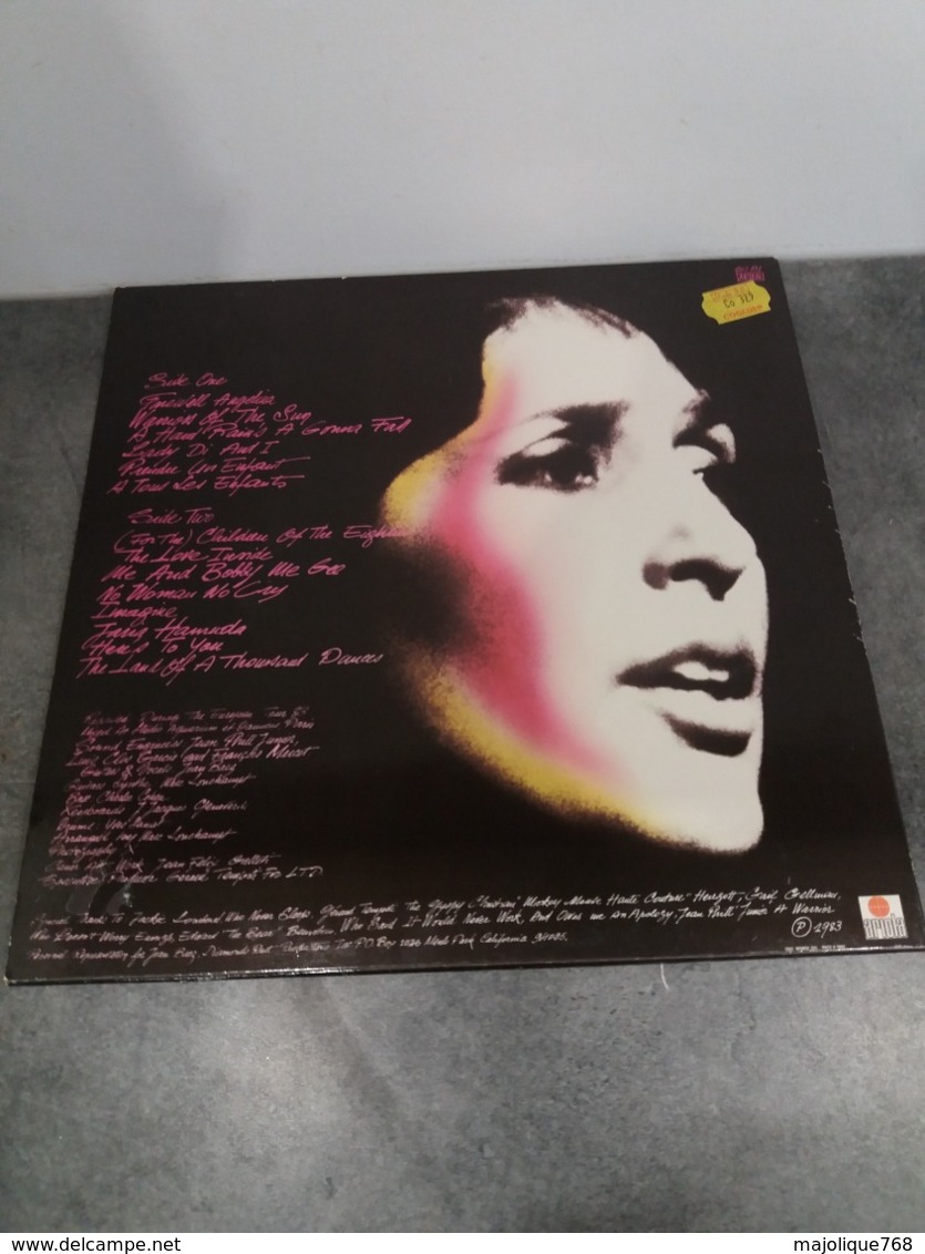 Joan Baez - Live Europe 83 - Children Of The Eighties - Ariola 203331 - 1983 Arabella - - Country & Folk