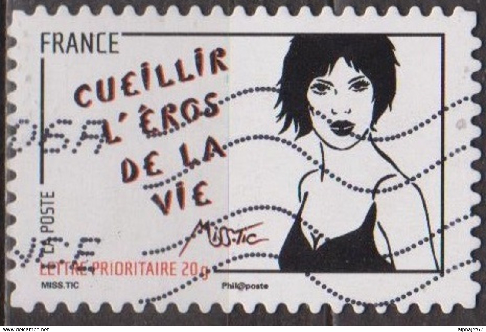 Street Art - FRANCE - Droits De La Femme - Eros - Miss Tic -  N° 549 - 2011 - Andere & Zonder Classificatie