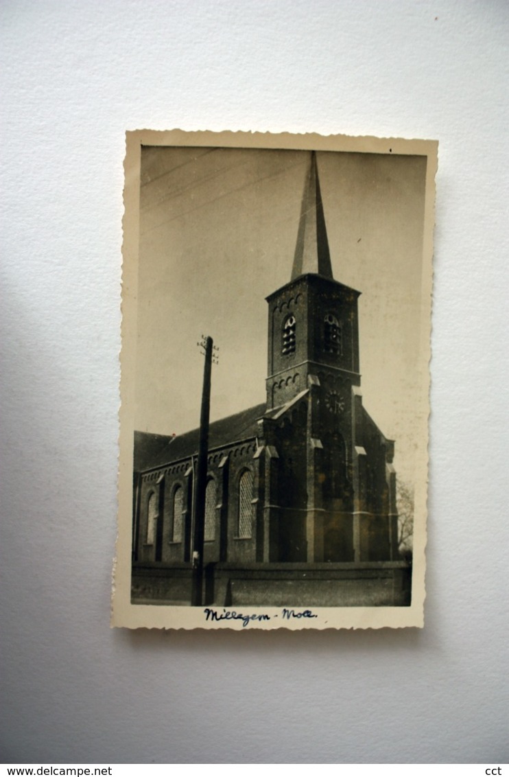 Millegem Mol  FOTOKAART Van De Kerk - Mol