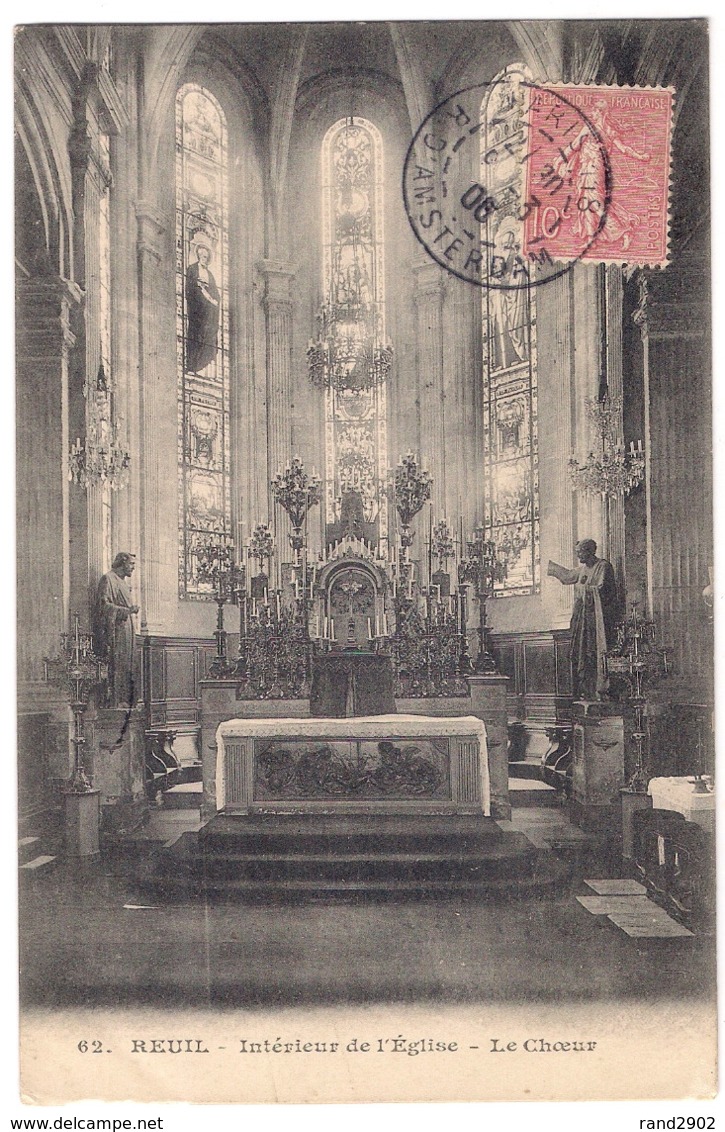 Reuil - Interieur De L'Eglise /P401/ - Rueil Malmaison