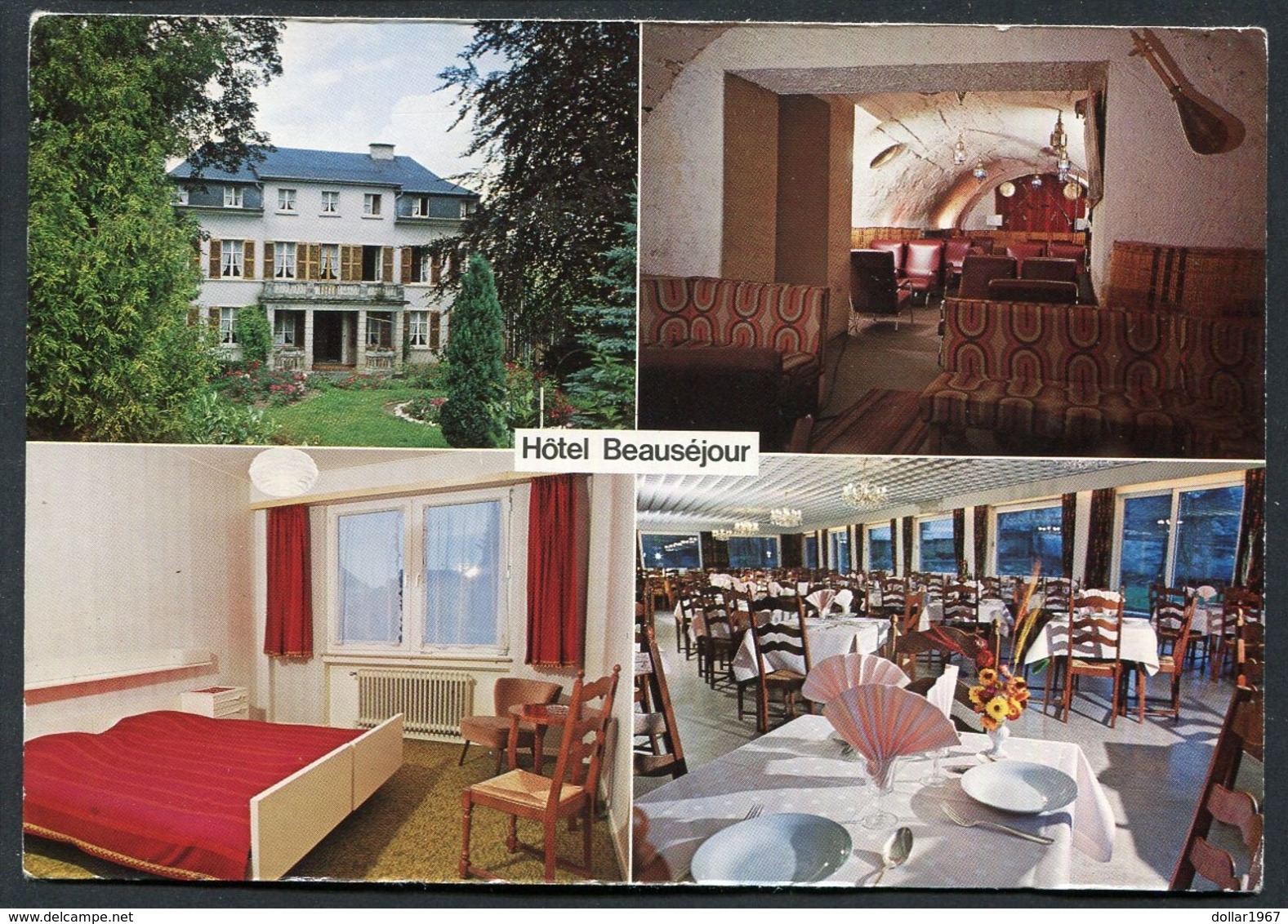 Wiltz Luxembourg Hotel Beausejour Luxemburg -  NOT Used  - See The 2 Scans For Condition.(Originalscan ) - Wiltz