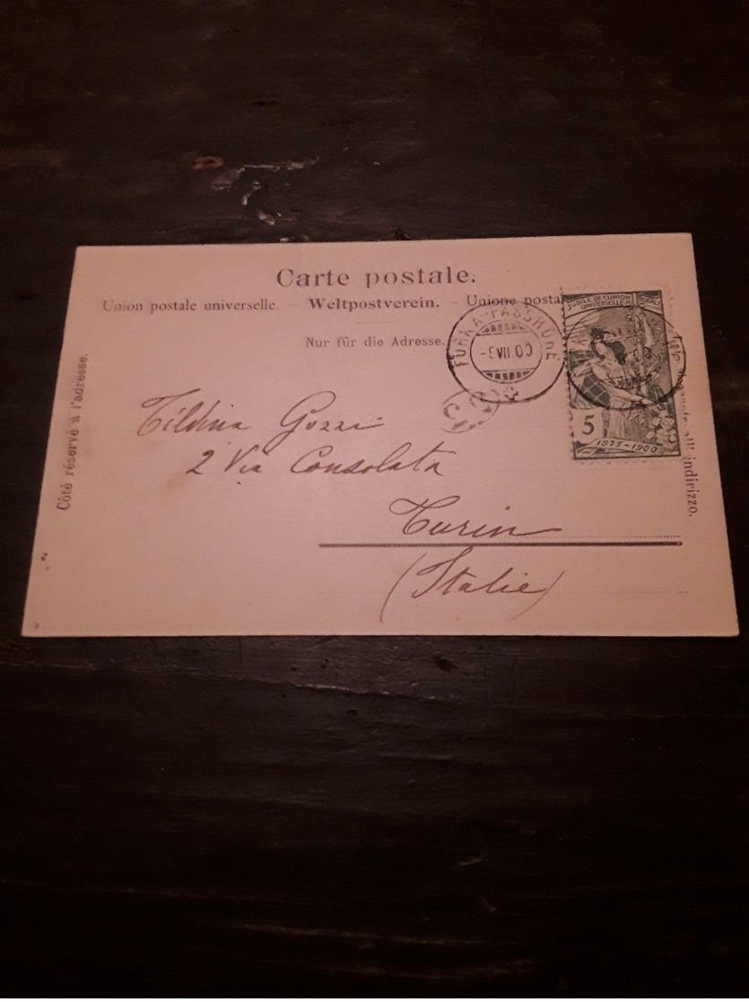 Cartolina Postale, Postcard 1900, Furka, Passhöhe - Other & Unclassified