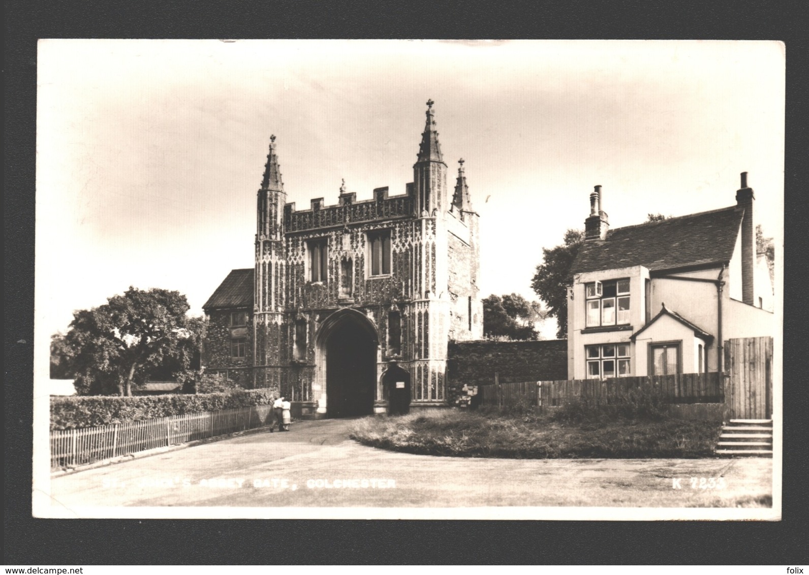 Colchester - St. John's Abbey Gate - Photo Card - 1959 - Colchester