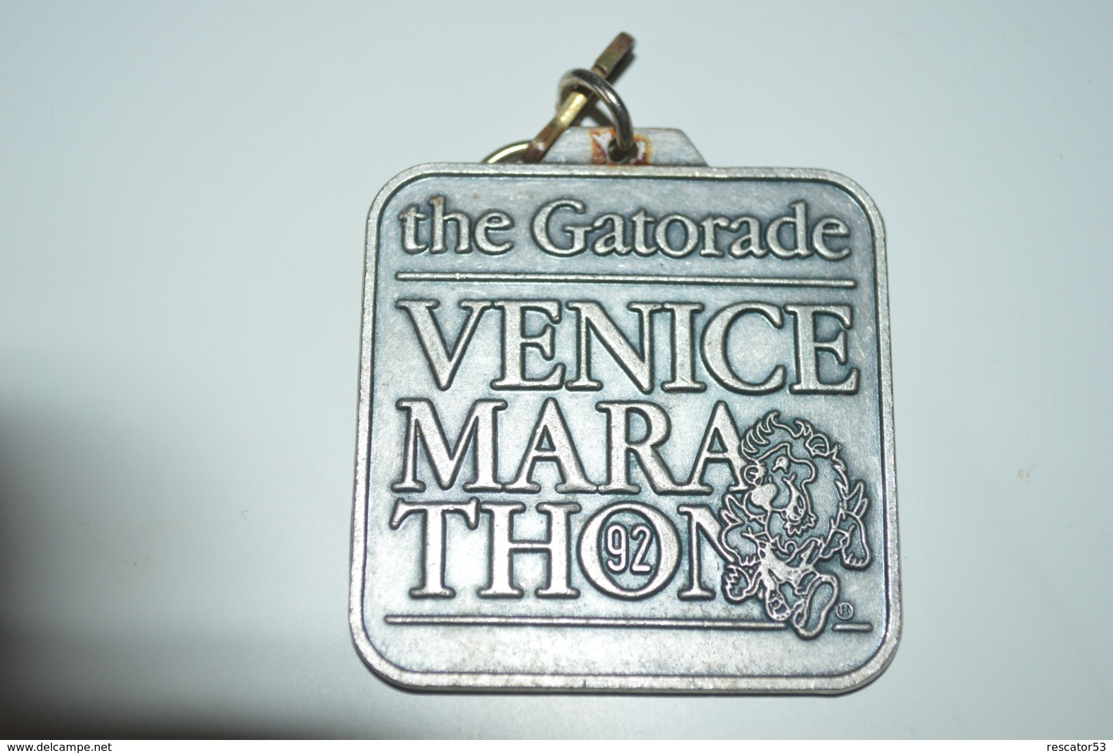 Rare Médaille 7 Eme Marathon International De Venise 11 Octobre 1992 - Autres & Non Classés