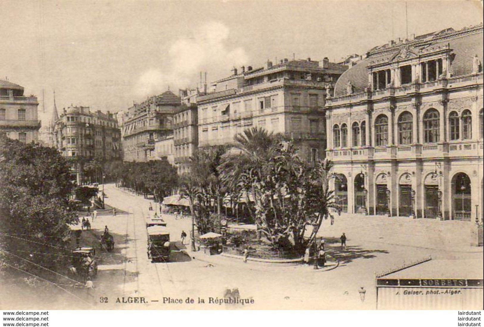 ALGERIE  ALGER  Place De La Préfecture - Algiers