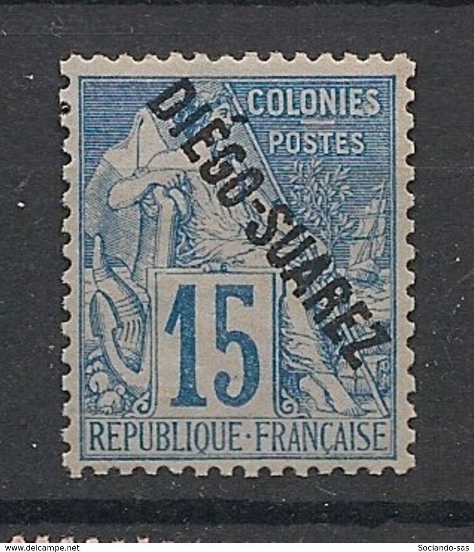 Diego-Suarez - 1892 - N°Yv. 18 - Alphée Dubois 15c Bleu - Neuf ** / MNH / Postfrisch - Unused Stamps