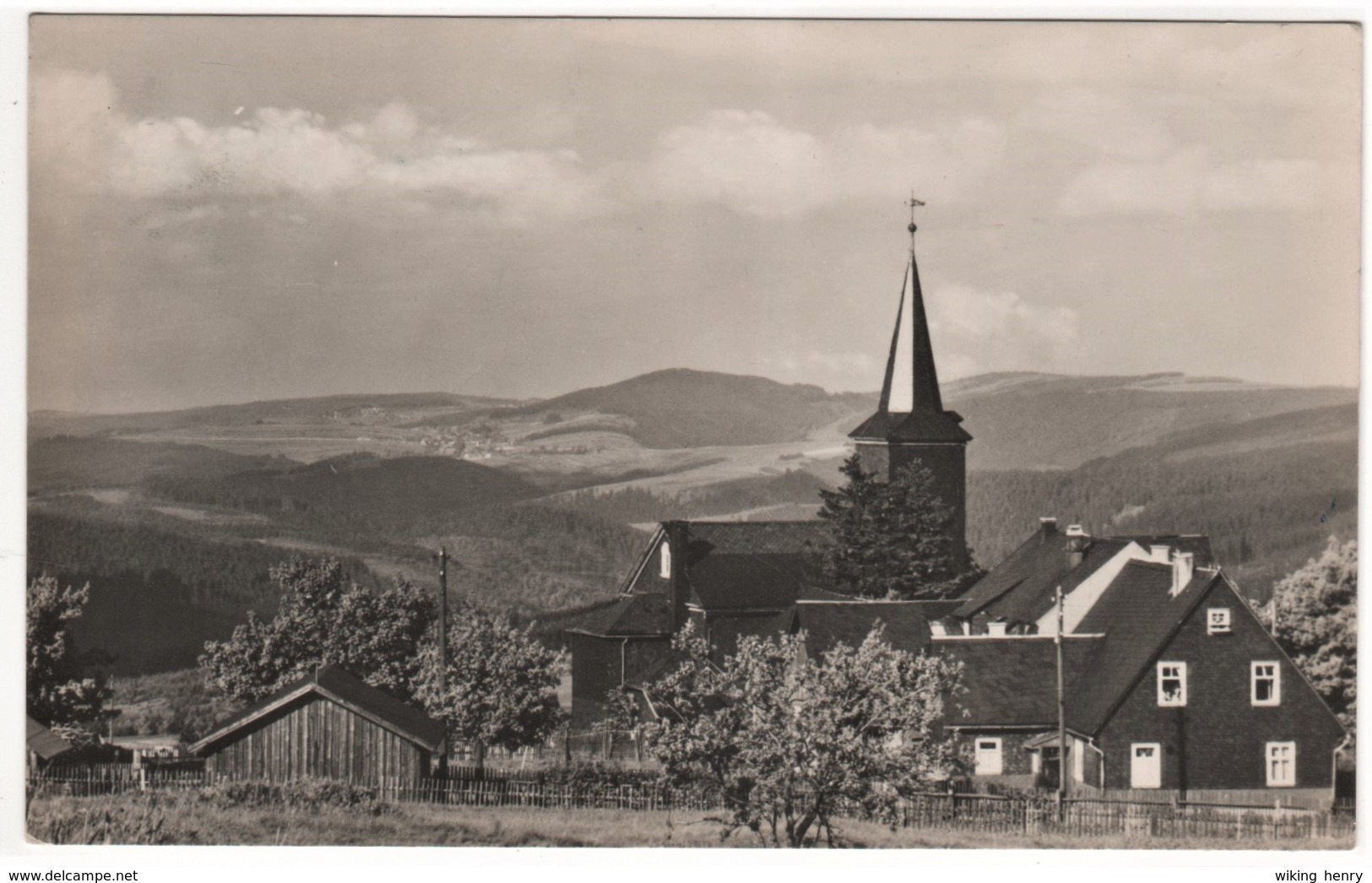 Masserberg - S/w Ortsansicht 2 - Masserberg