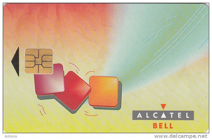 BELGIUM - Alcatel Bell, First Trial Issue With Chip, Tirage 15000, Used - Mit Chip