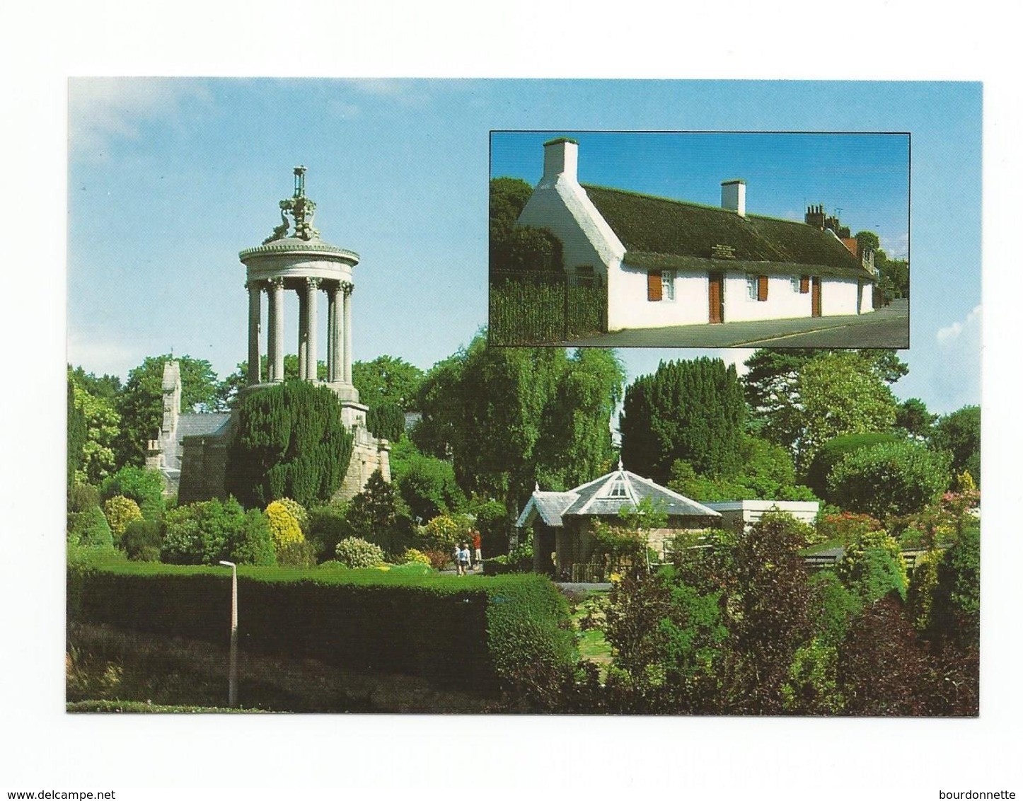 Burns Monument And Burns Cottage Alloway Ayrshire - Ayrshire