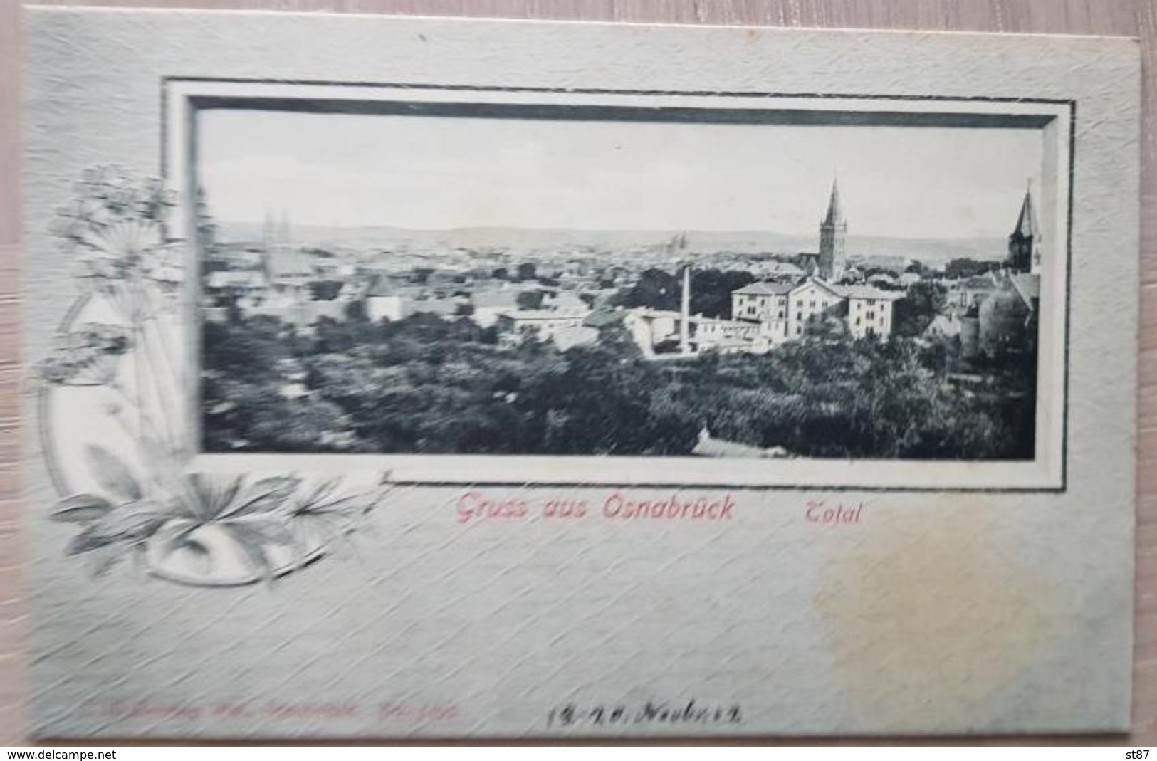 Germany Gruss Aus Osnabrück 1902 - Sonstige & Ohne Zuordnung