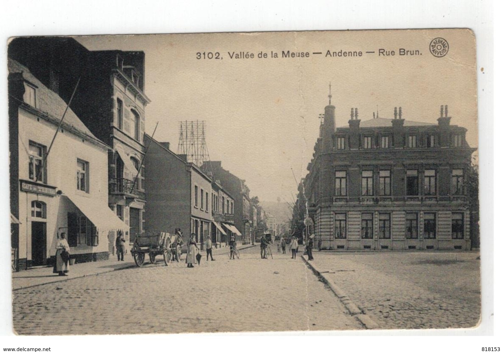 3102. Vallée De La Meuse - Andenne - Rue Brun (pli Voir Scan) - Andenne