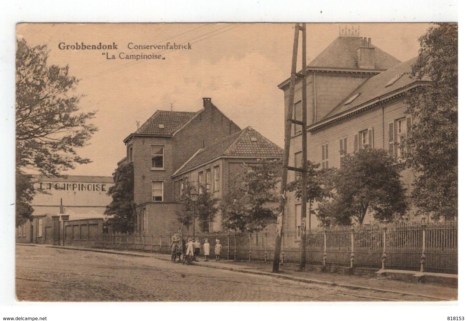 Grobbendonk  Conservenfabriek "La Campinoise" - Grobbendonk