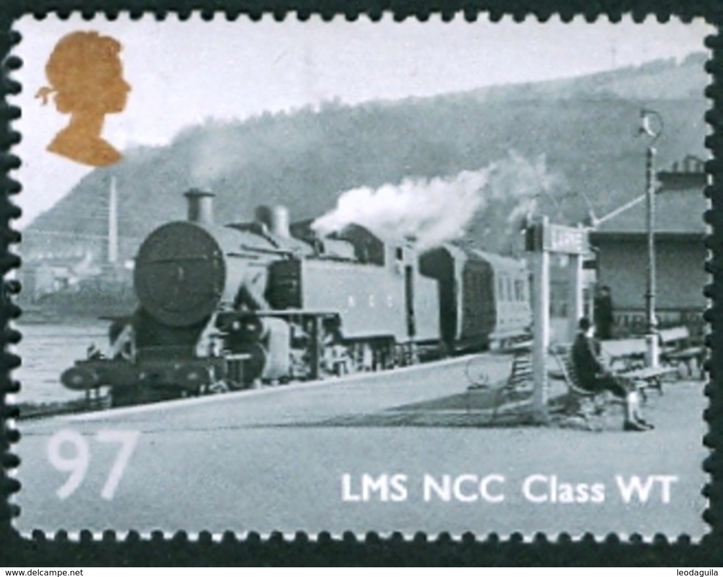 GREAT BRITAIN #3113  -  GREAT BRITISH RAILWAYS - LOCOMOTIVE  LMS NCC CLASS WT 97   - 2010 - Unused Stamps