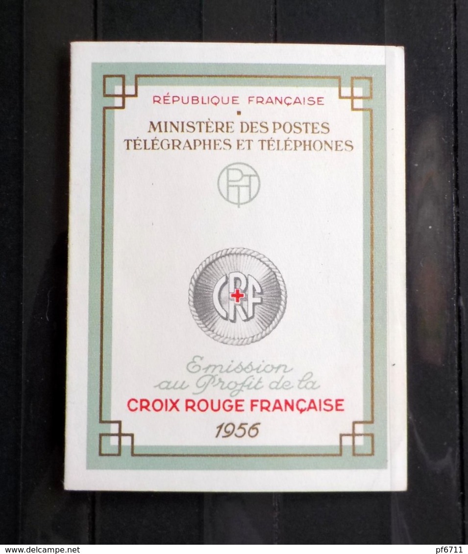 Carnet Croix Rouge N°2005 (1089/90) De 1956 - Croix Rouge