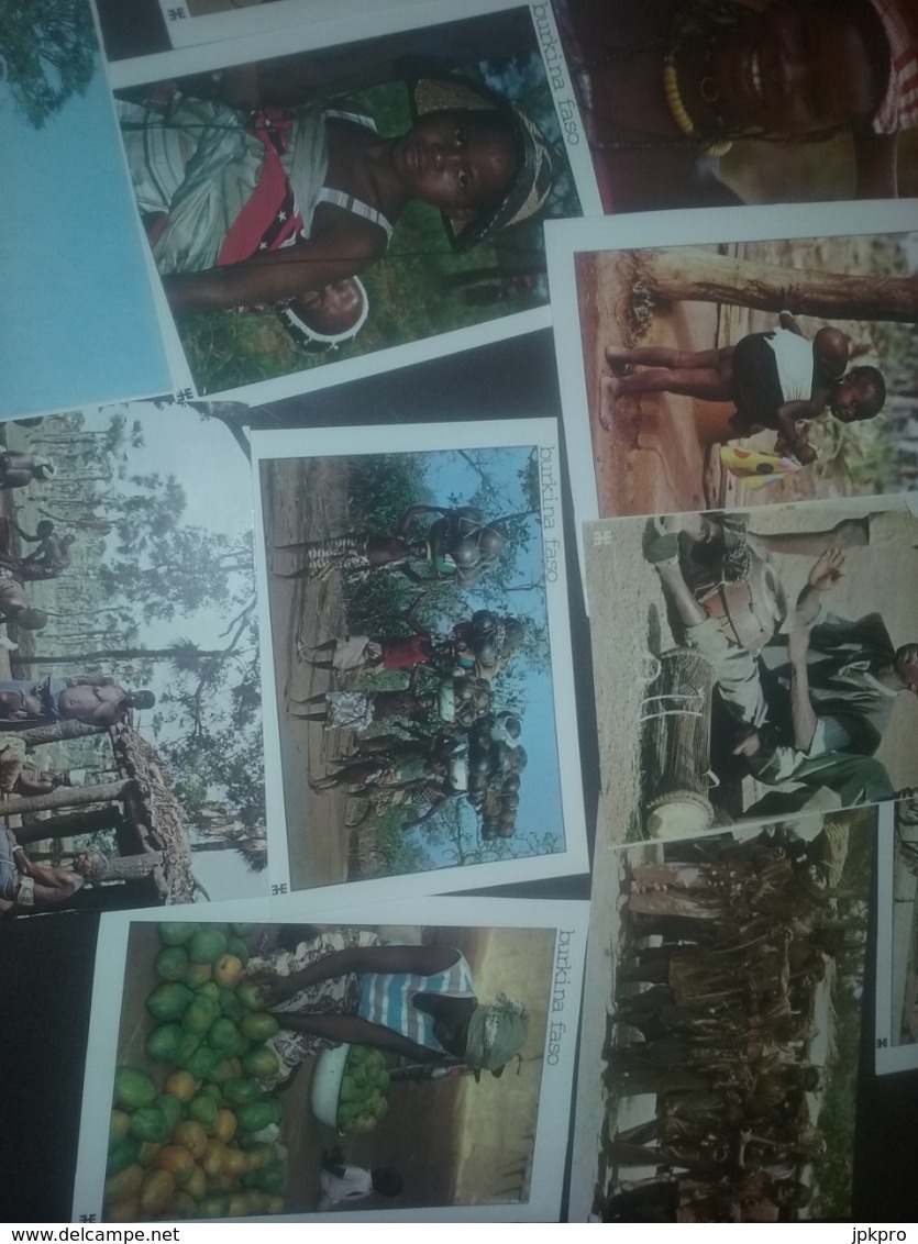 BURKINA FASO - Lot 60 cartes