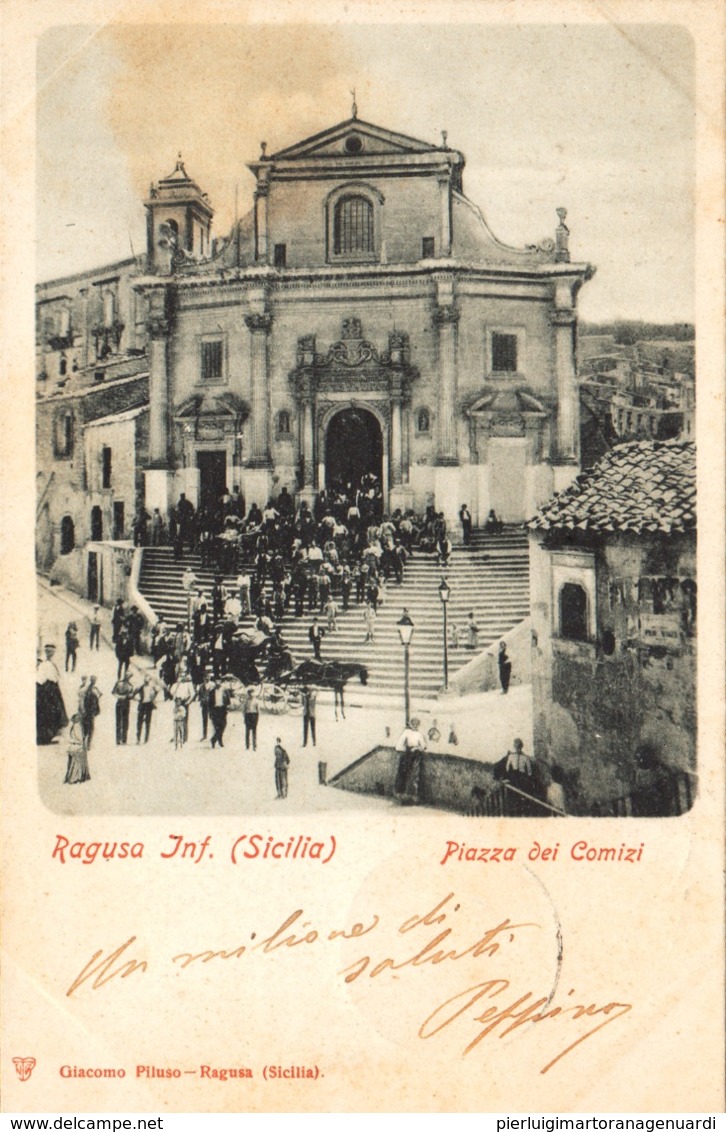 12655 - Ragusa (C) - Piazza Dei Comizi F - Ragusa