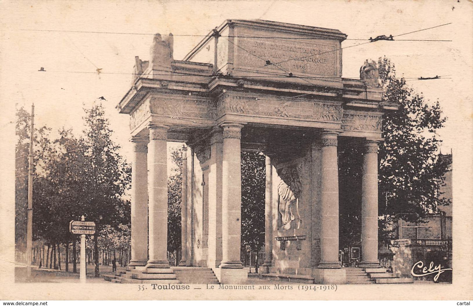 31 - TOULOUSE - Le Monument Aux Morts (1914-1918) - Toulouse