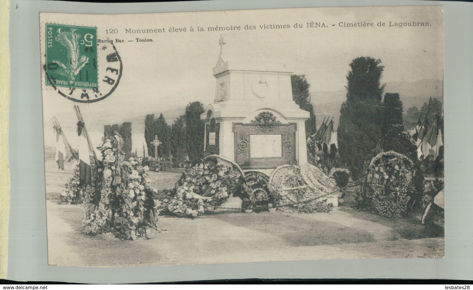 TOULON Inauguration Du Monument élevé à La Mémoire Des Victimes Du IENA CIMETIERE DE LAGOUBRAN  2019 Oct Chri 083 - Toulon