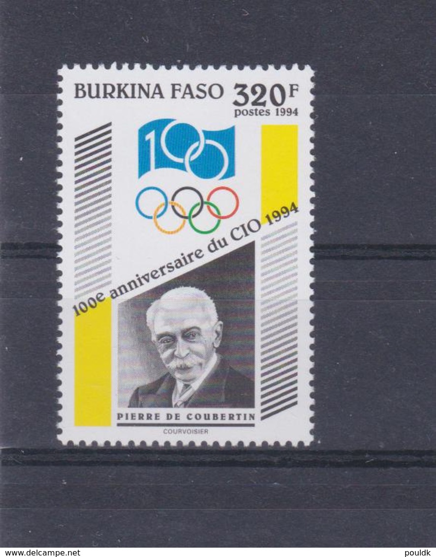 Burkina Fasso 1994 International Olympic Comitte 100 Years MNH/** (H54) - Altri & Non Classificati