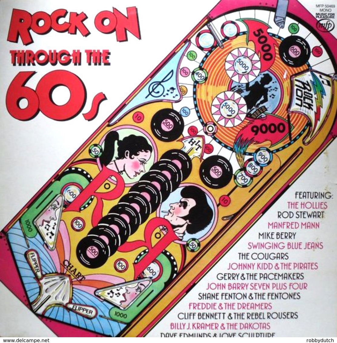 * LP *  ROCK ON THROUGH THE 60s - Various Artists - Compilations