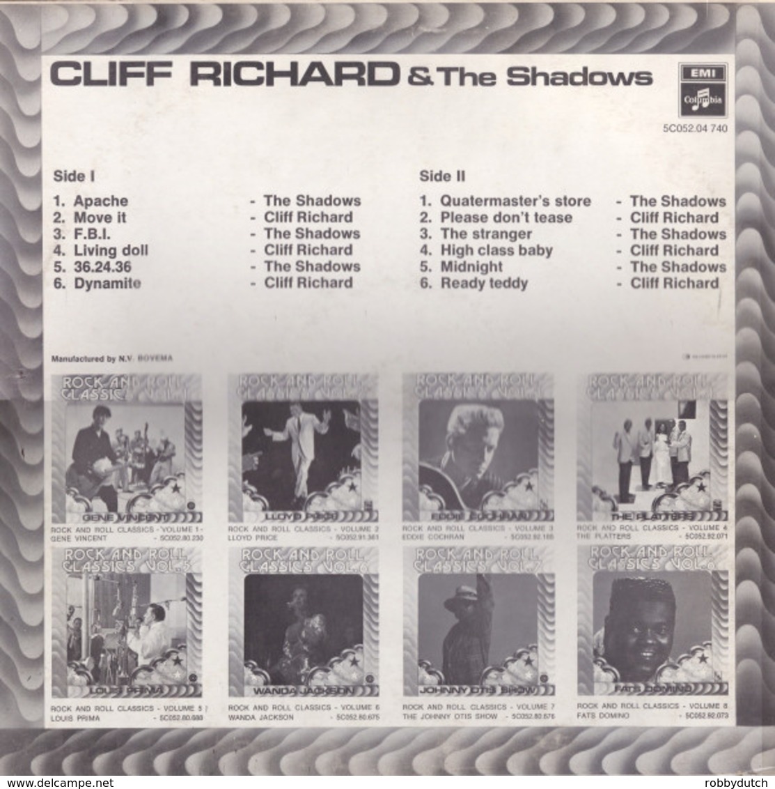 * LP *  CLIFF RICHARD & THE SHADOWS - ROCK AND ROLL CLASSICS VOL.9 (Holland EX/VG+) - Rock