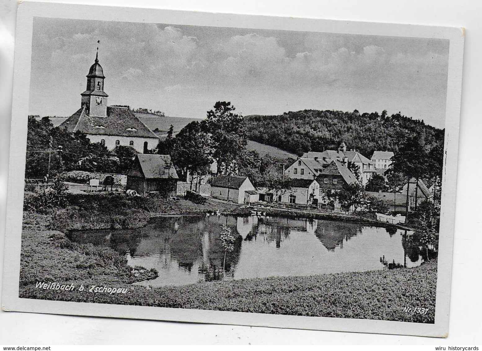 AK 0324  Weißbach Bei Zschopau / Ostalgie , DDR Um 1954 - Zschopau