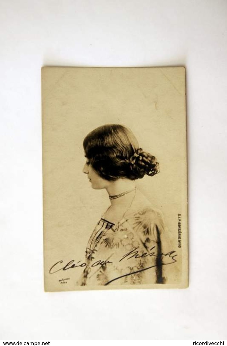 Woman - Clèo De Mèrode 1900 Photo Postcard - Donne