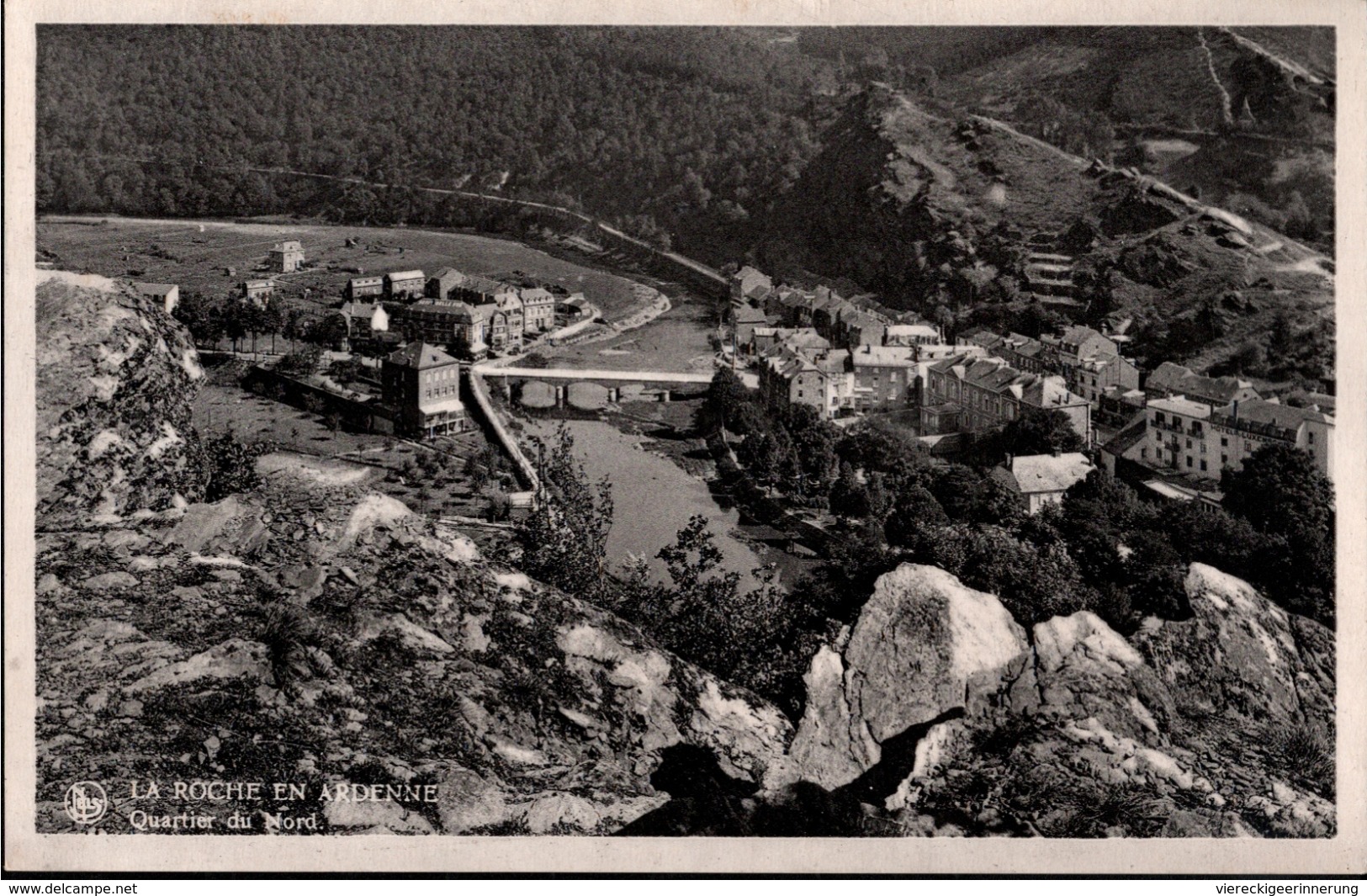 !  Ansichtskarte, Carte Postale, La Roche-en-Ardenne, 1938 - La-Roche-en-Ardenne