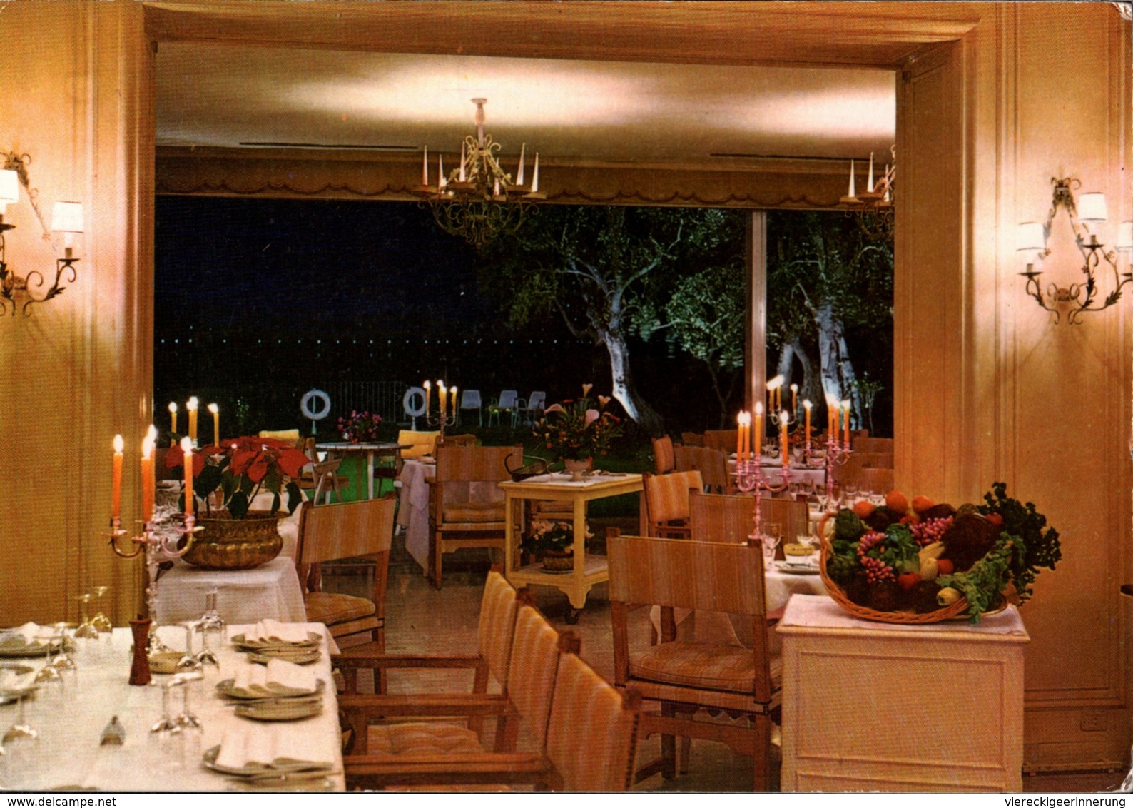 ! [06] 1980 , Carte Postale, Alpes Maritimes, Saint-Jean-Cap-Ferrat, Restaurant - Saint-Jean-Cap-Ferrat