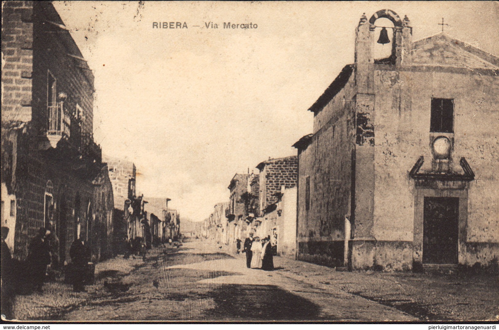 12706 - Ribera - Via Mercato (Agrigento) F - Agrigento