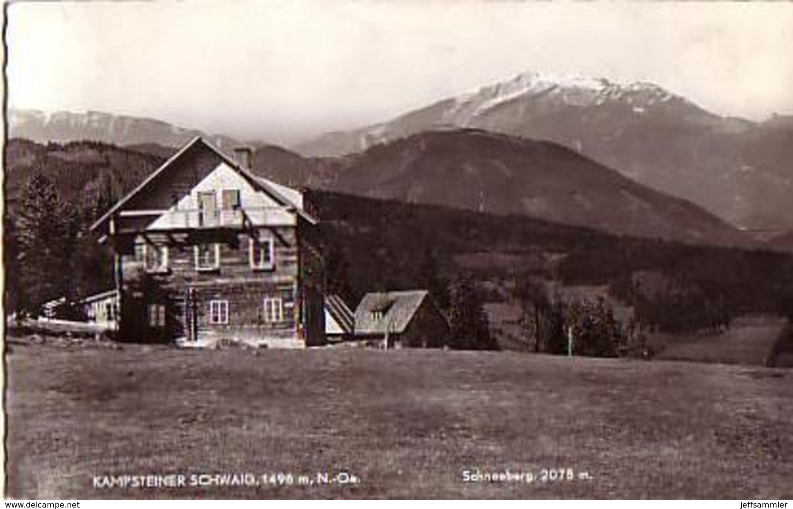 NÖ - Kampsteiner Schwaig - Schneeberggebiet