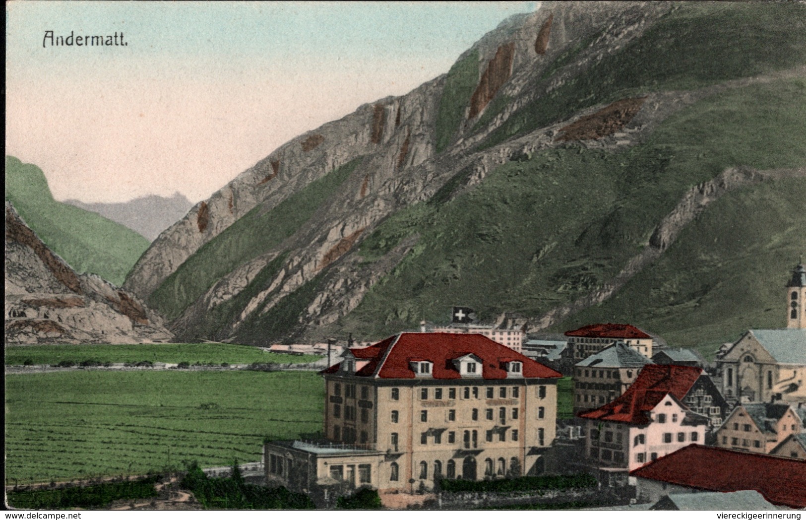 !  Ansichtskarte, Carte Postale, Andermatt, Schweiz - Andermatt