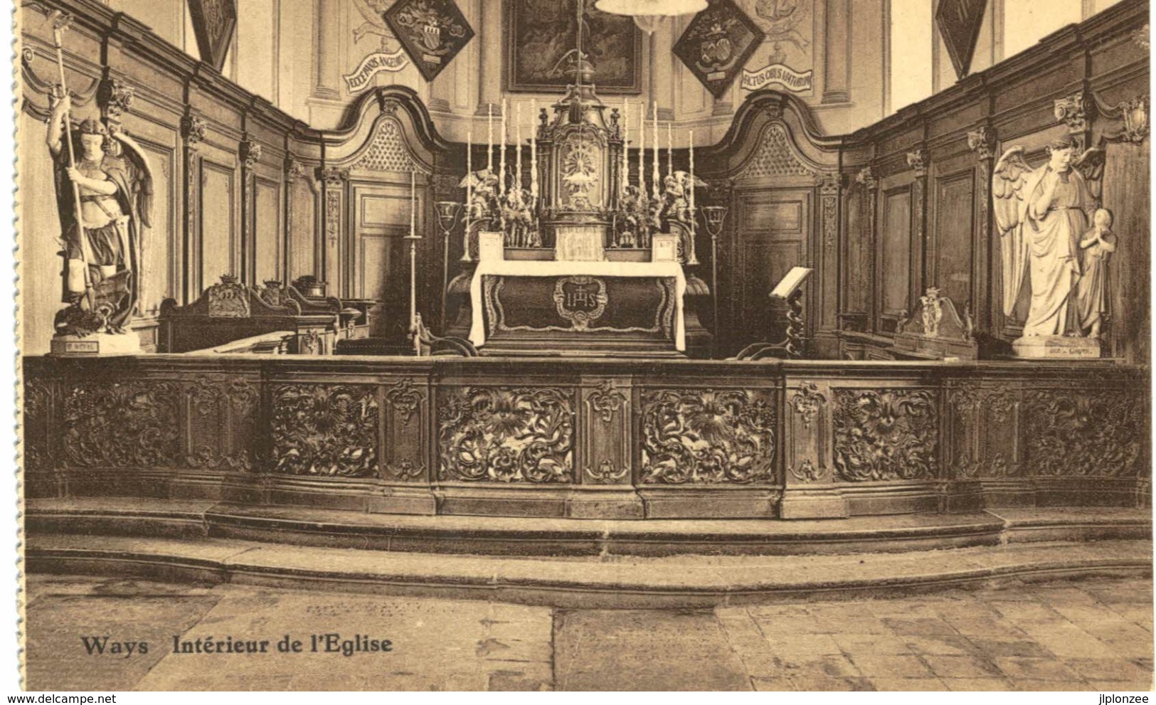 WAYS  Intérieur De L' église. - Genappe