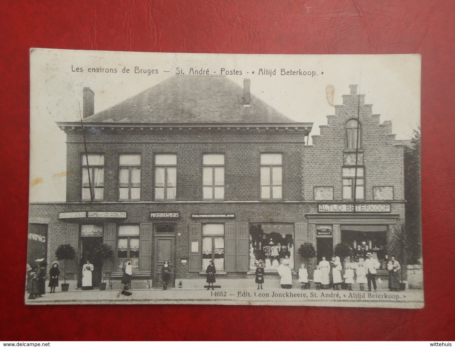 Brugge - St. Andries   Café En Winkel Altijd Beterkoop  ( 2 Scans ) - Brugge