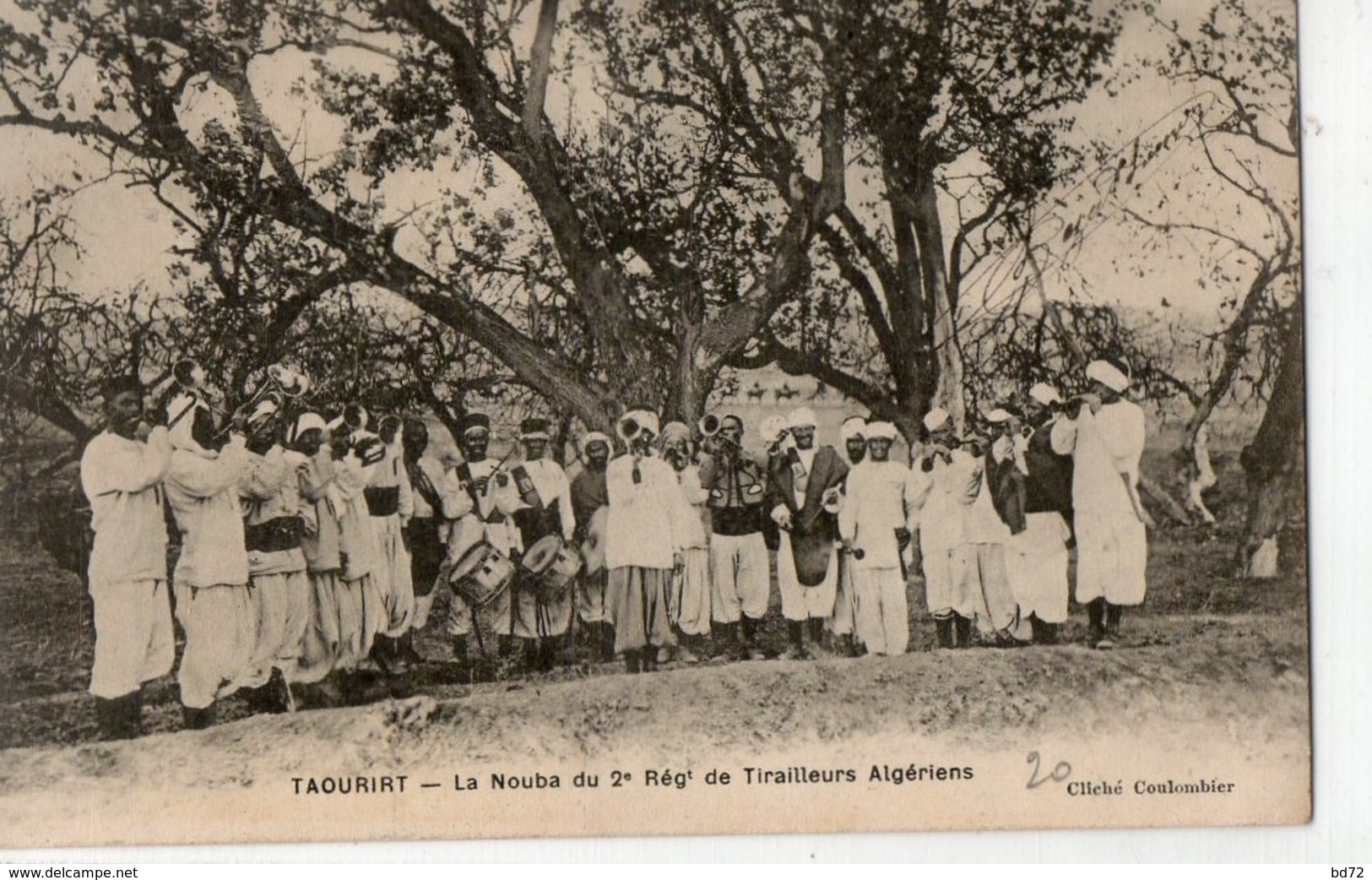 MAROC - TAOURIRT ( La Nouba Du 2 ème Régiment De Tirailleurs Algériens - Autres & Non Classés