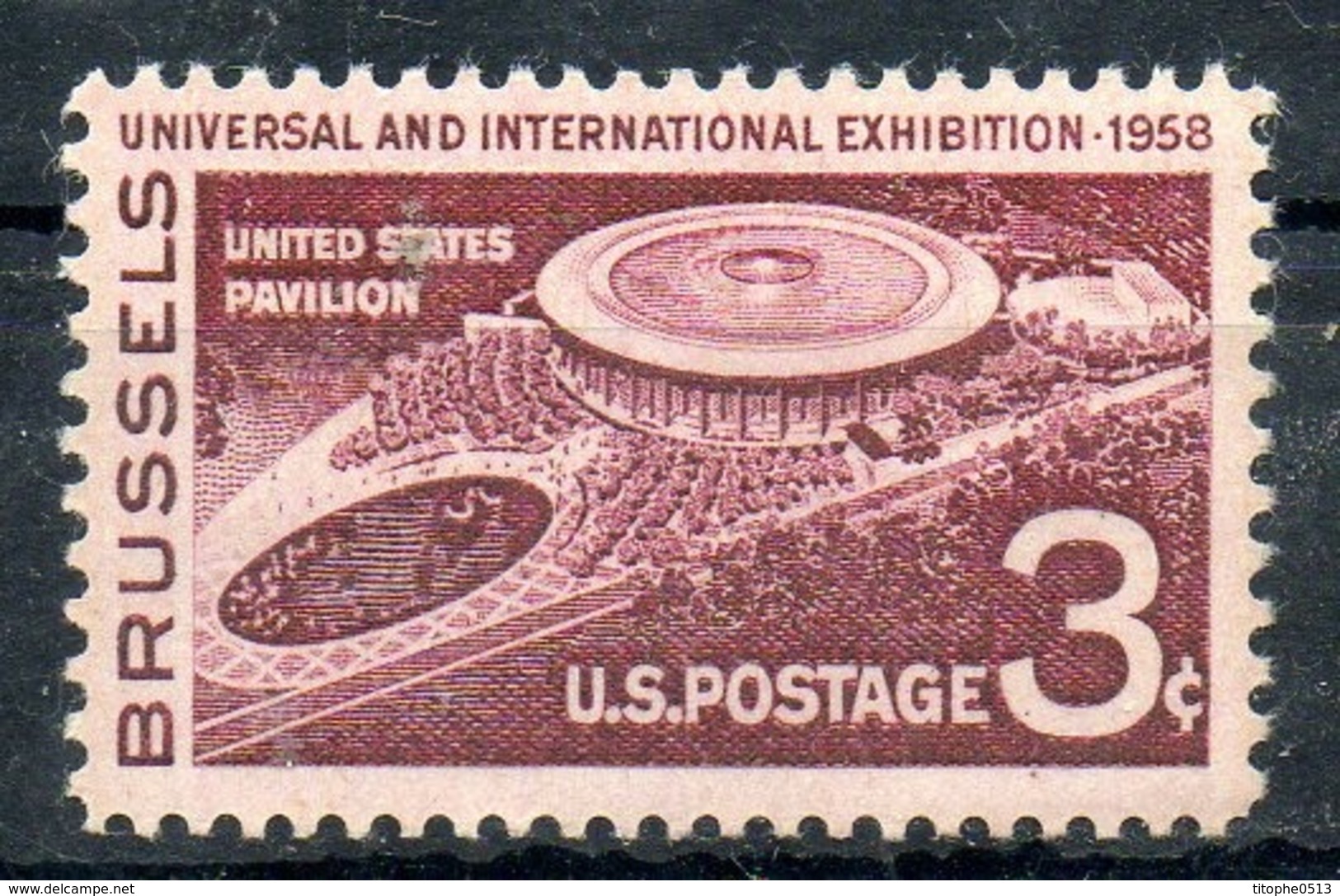 USA. N°638 De 1958. Exposition De Bruxelles. - 1958 – Brussels (Belgium)