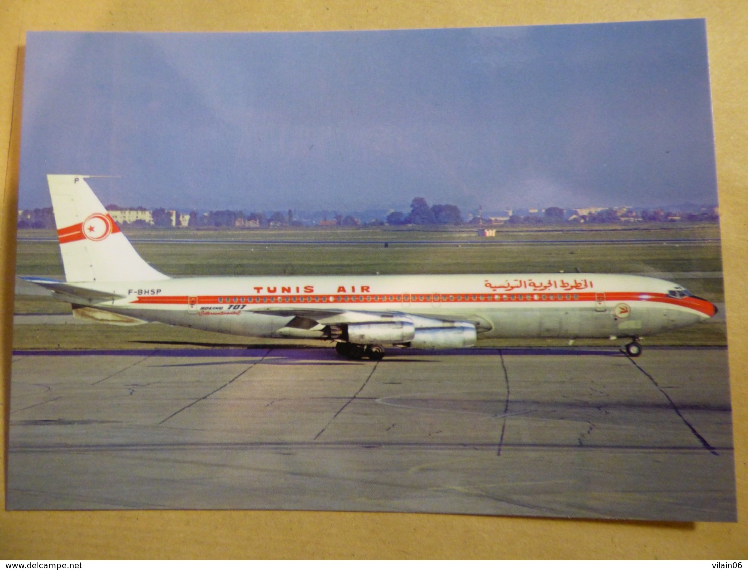 TUNIS AIR  B 707 328  F-BHSP - 1946-....: Era Moderna