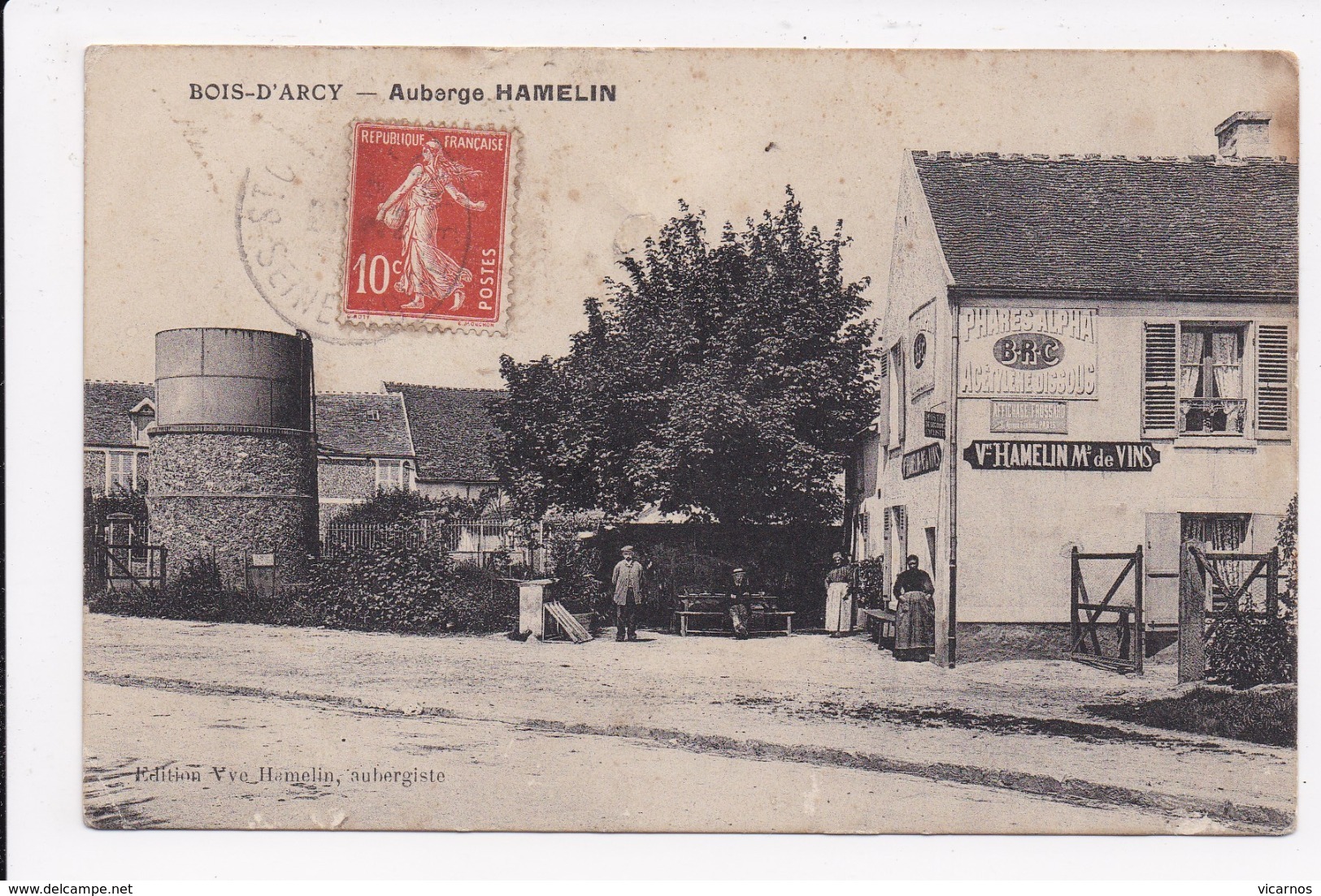 CP 78 BOIS D'ARCY Auberge Hamelin - Bois D'Arcy