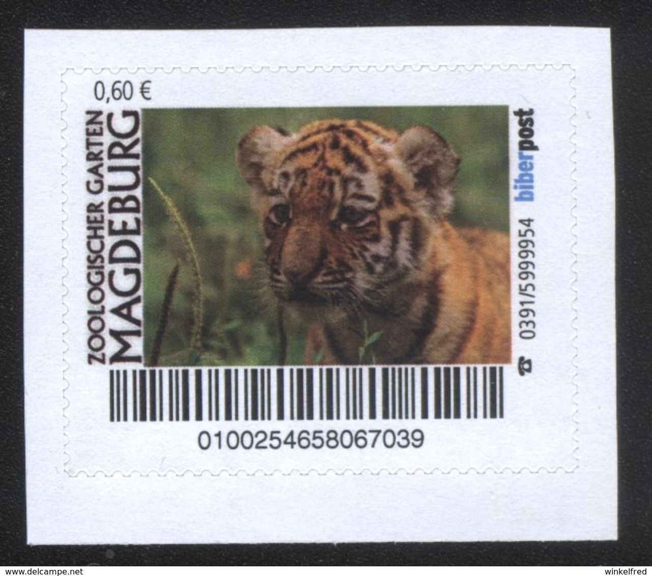 Biber Post Zoo Magdeburg Tiger (60) G899 - Privados & Locales