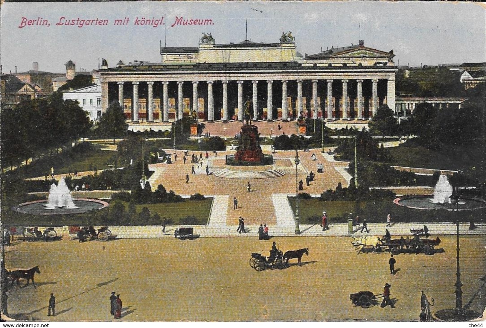 Berlin : Lustgarten Mit Königl. Museum. (Voir Commentaires) - Autres & Non Classés