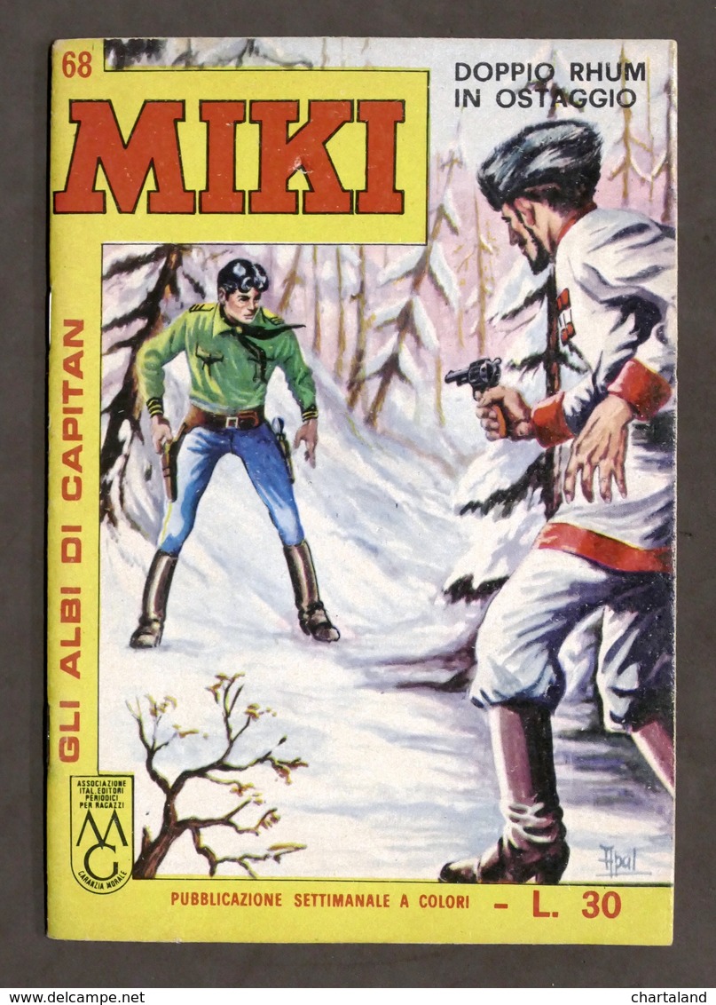 Fumetti - Gli Albi Di Capitan Miki N. 68 - 1963 - Doppio Rhum In Ostaggio - Andere & Zonder Classificatie