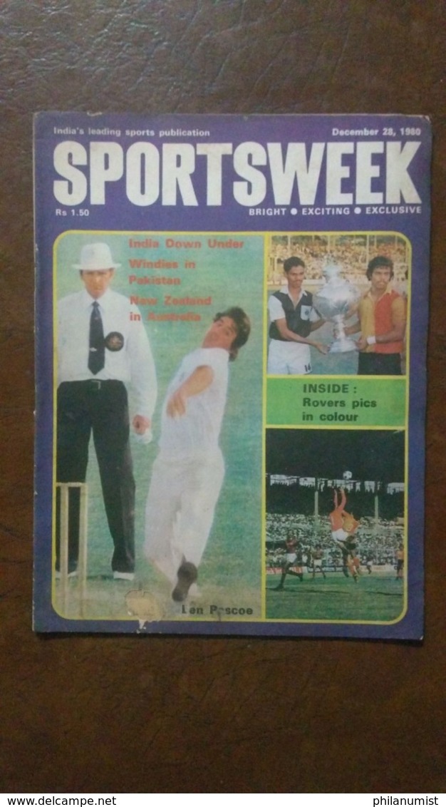 OLD SPORTSWORLD AND SPORTSWEEK MAGAZINE LOT 1980's LOOK !!