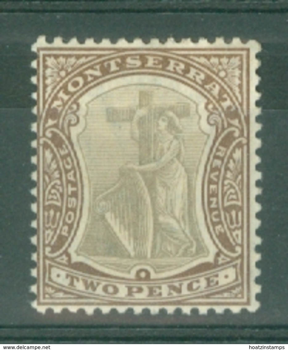 Montserrat: 1904/08   Device Of The Colony   SG26a   2d     MH - Montserrat