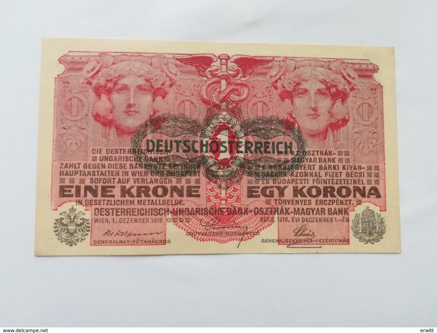 AUSTRIA 1 KRONE 1916 - Austria