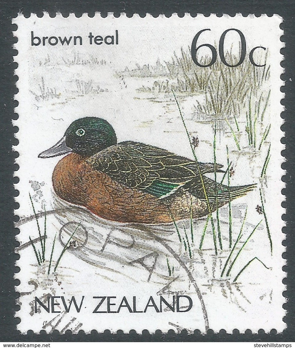 New Zealand. 1982 Definitives. 60c Used. SG 1291 - Used Stamps