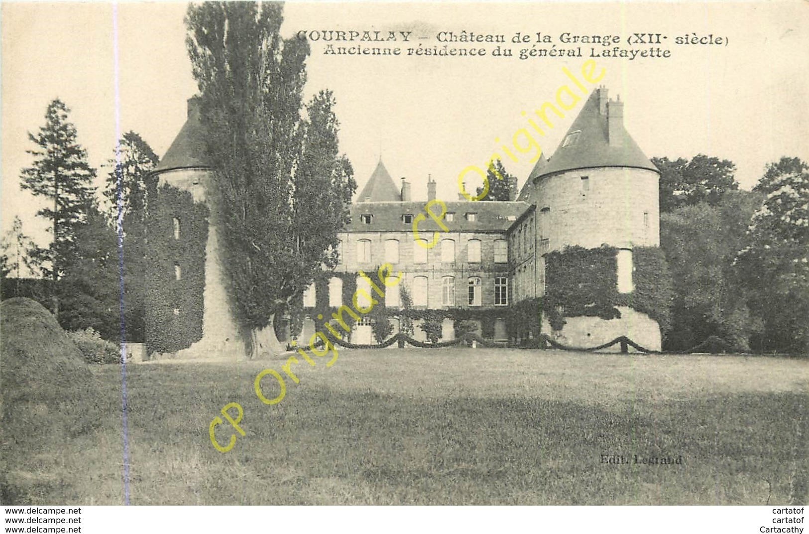 77.  COURPALAY .  Château De La Grange . - Otros & Sin Clasificación