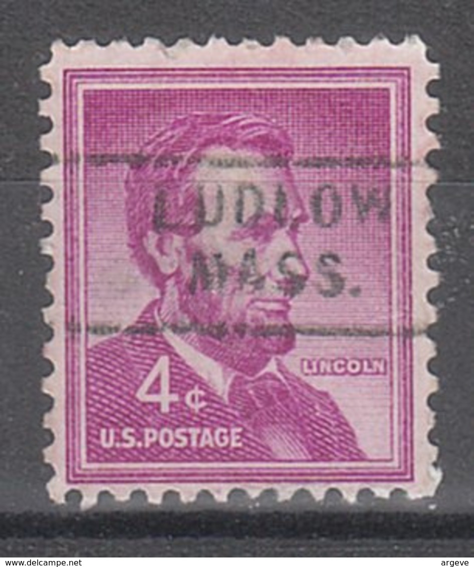 USA Precancel Vorausentwertung Preo, Locals Massachusetts, Ludlow 729 - Precancels