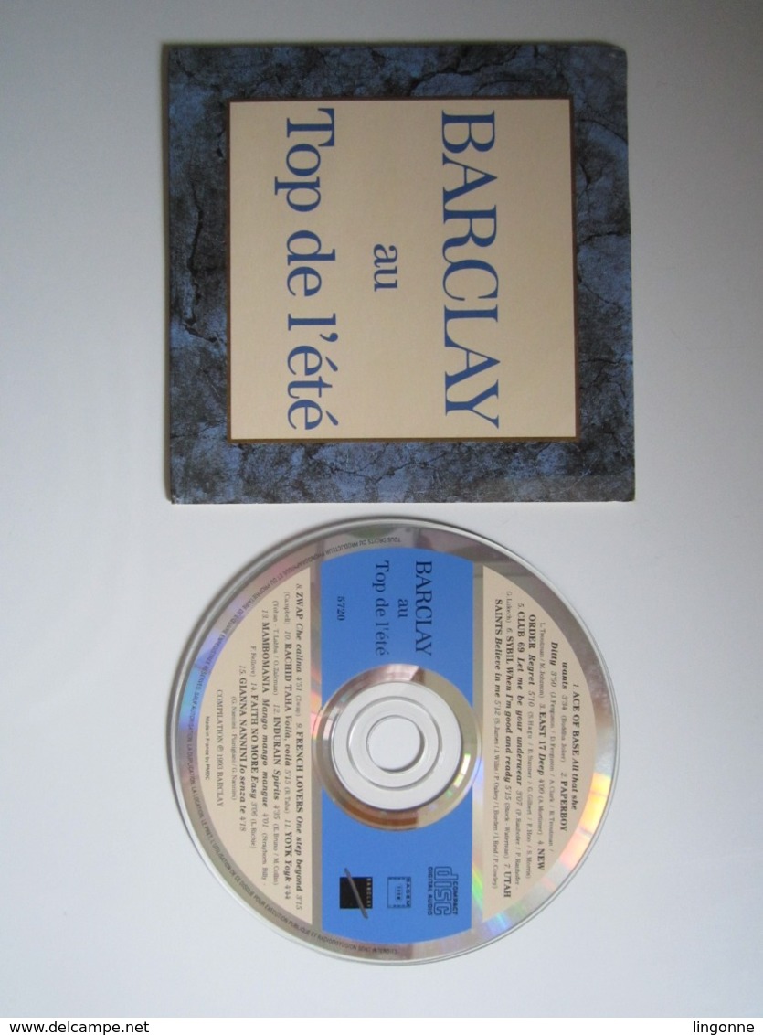 CD BARCLAY AU TOP DE L’ÉTÉ 1993 - Compilations