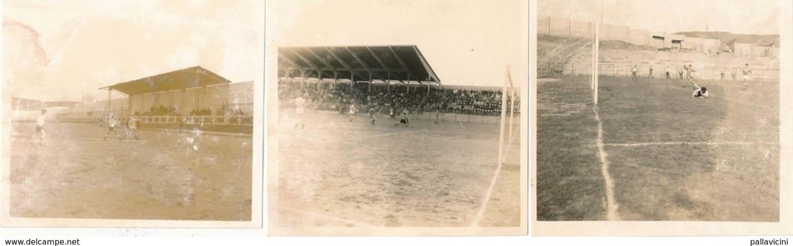 Corse Lot De 9 Photographies Ancienne Football  Photo Tomasi Année 60 - Ajaccio